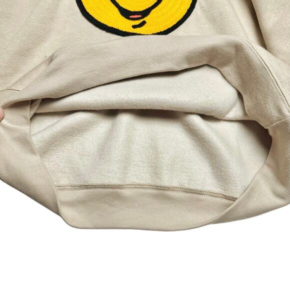 Winnie The Pooh | Unisex | Disney Yarn Knit Appliqué Sand Fleece Hoodie | Sz XL - Picture 12 of 13